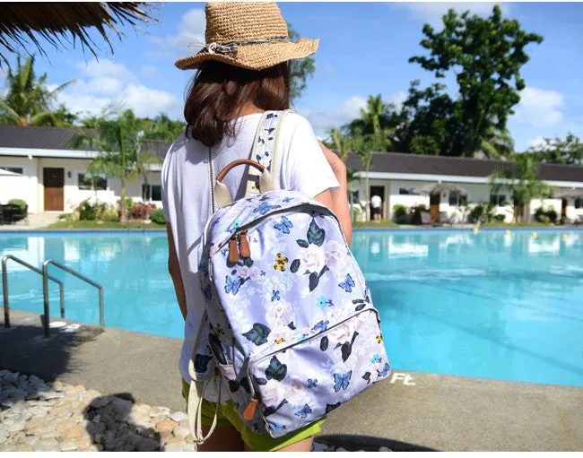 Nathalie Lete Backpack - Tour Eiffel Garden