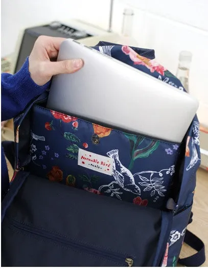 Nathalie Lete Backpack - Tour Eiffel Garden