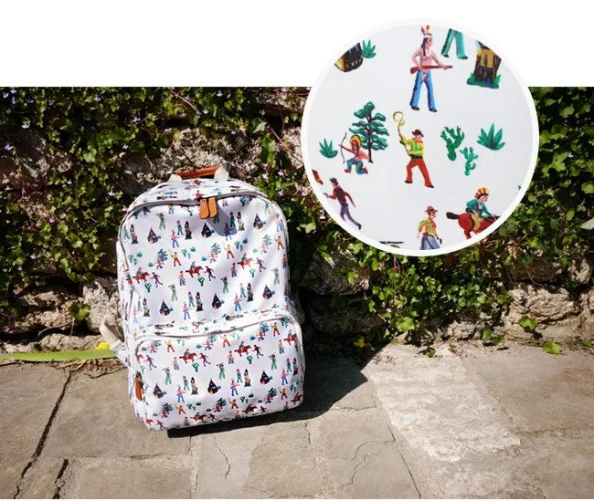 Nathalie Lete Backpack - Tour Eiffel Garden
