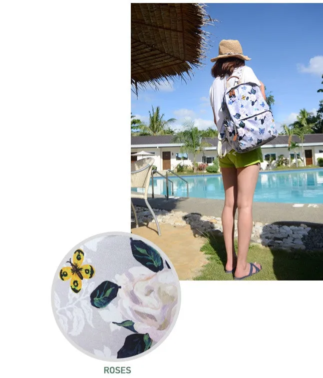 Nathalie Lete Backpack - Tour Eiffel Garden
