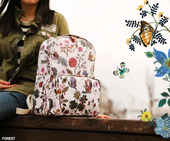 Nathalie Lete Backpack - Tour Eiffel Garden