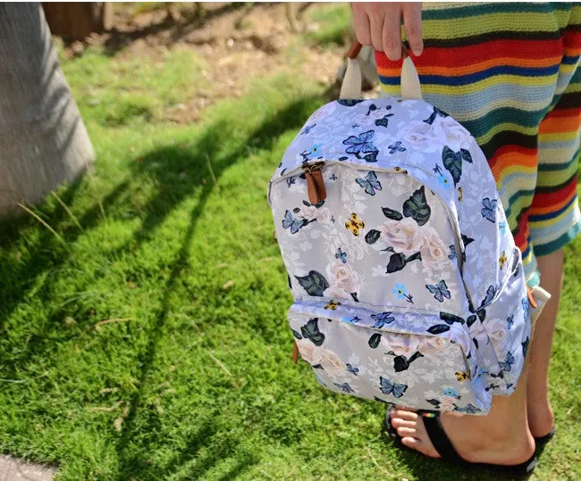 Nathalie Lete Backpack - Tour Eiffel Garden