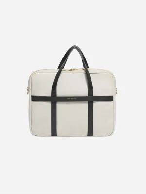 Natural Cotton Canvas Laptop Bag | Desert Sand