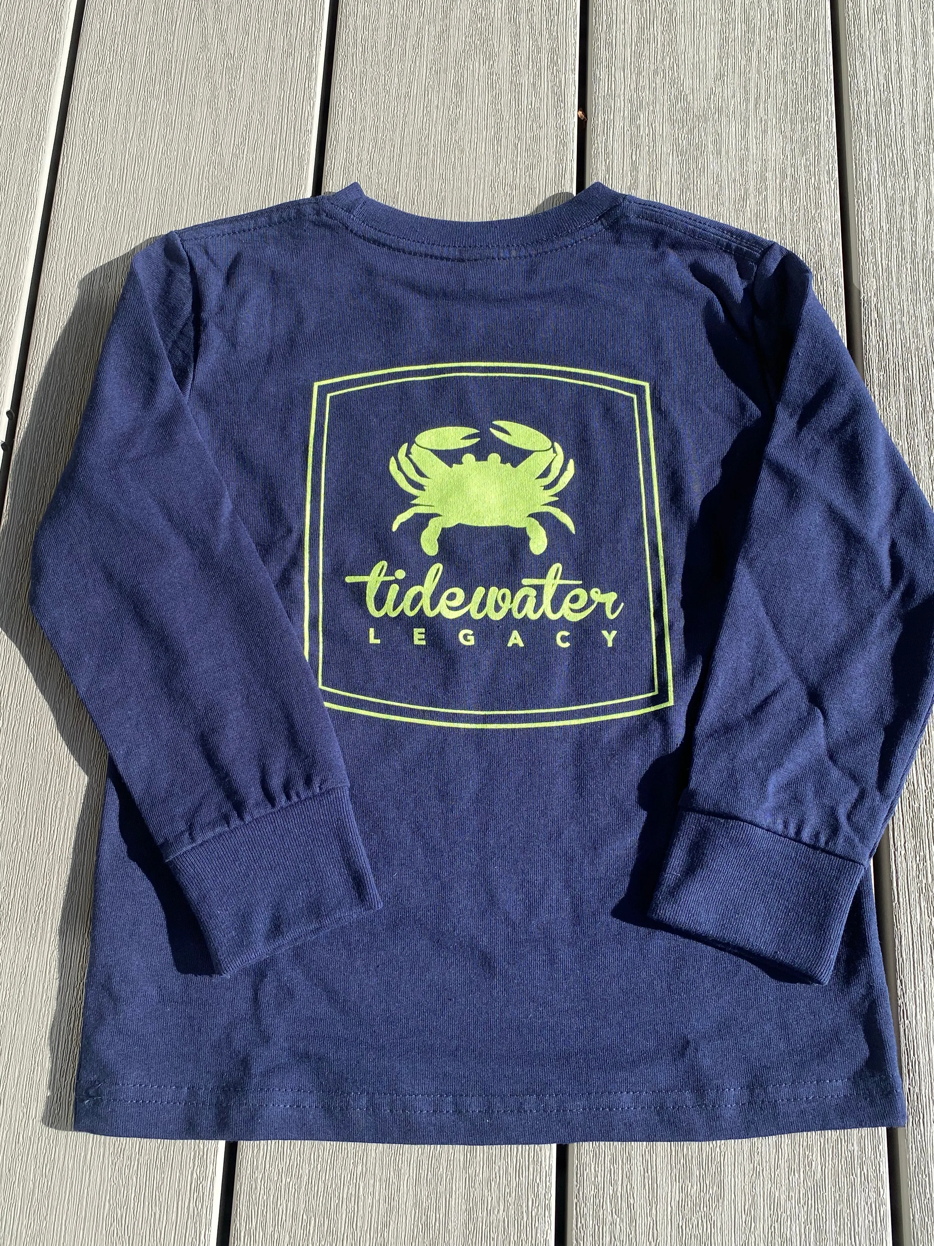 Navy Long Sleeve Tee