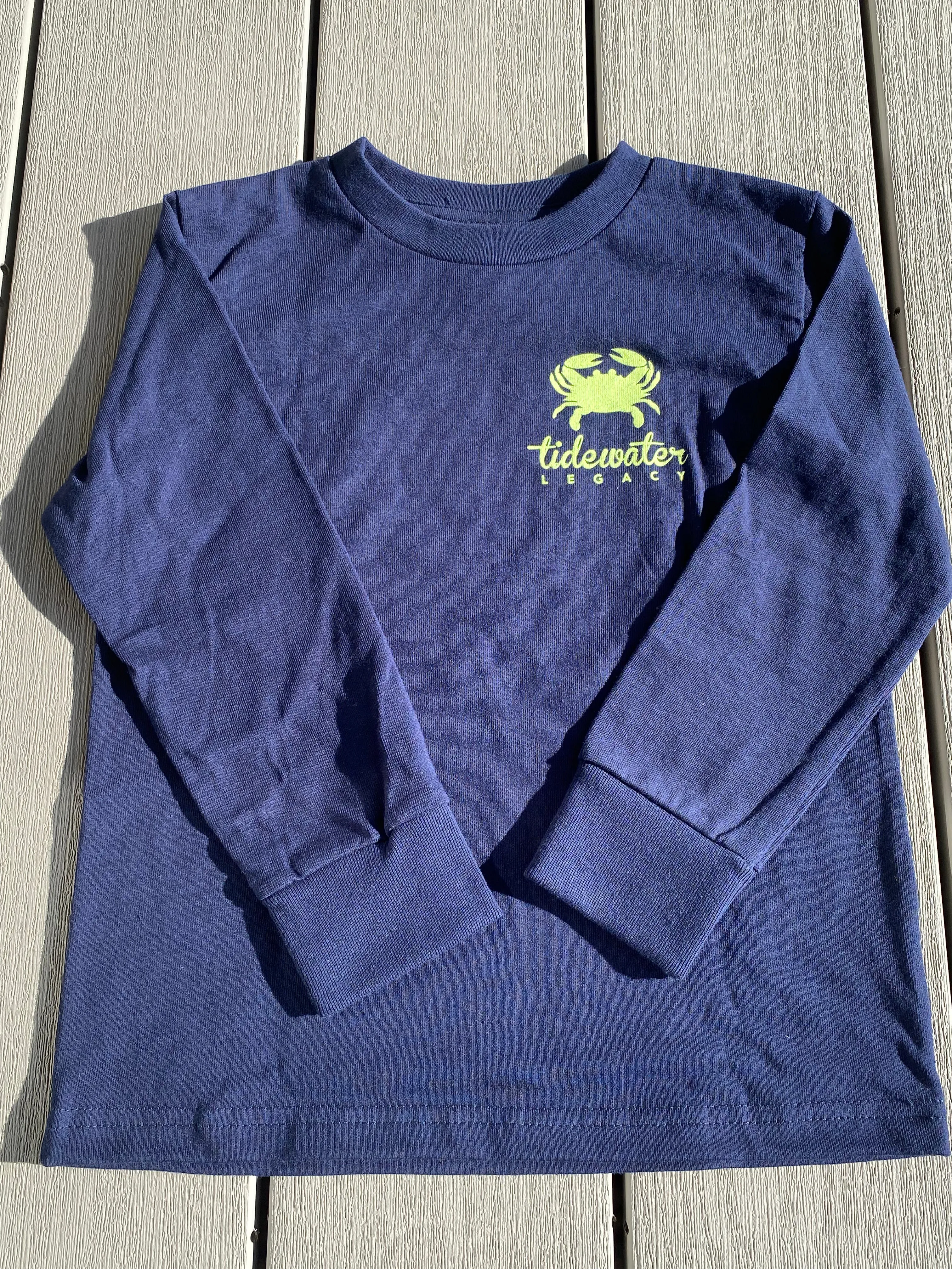 Navy Long Sleeve Tee