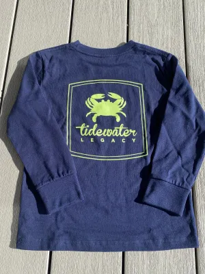 Navy Long Sleeve Tee