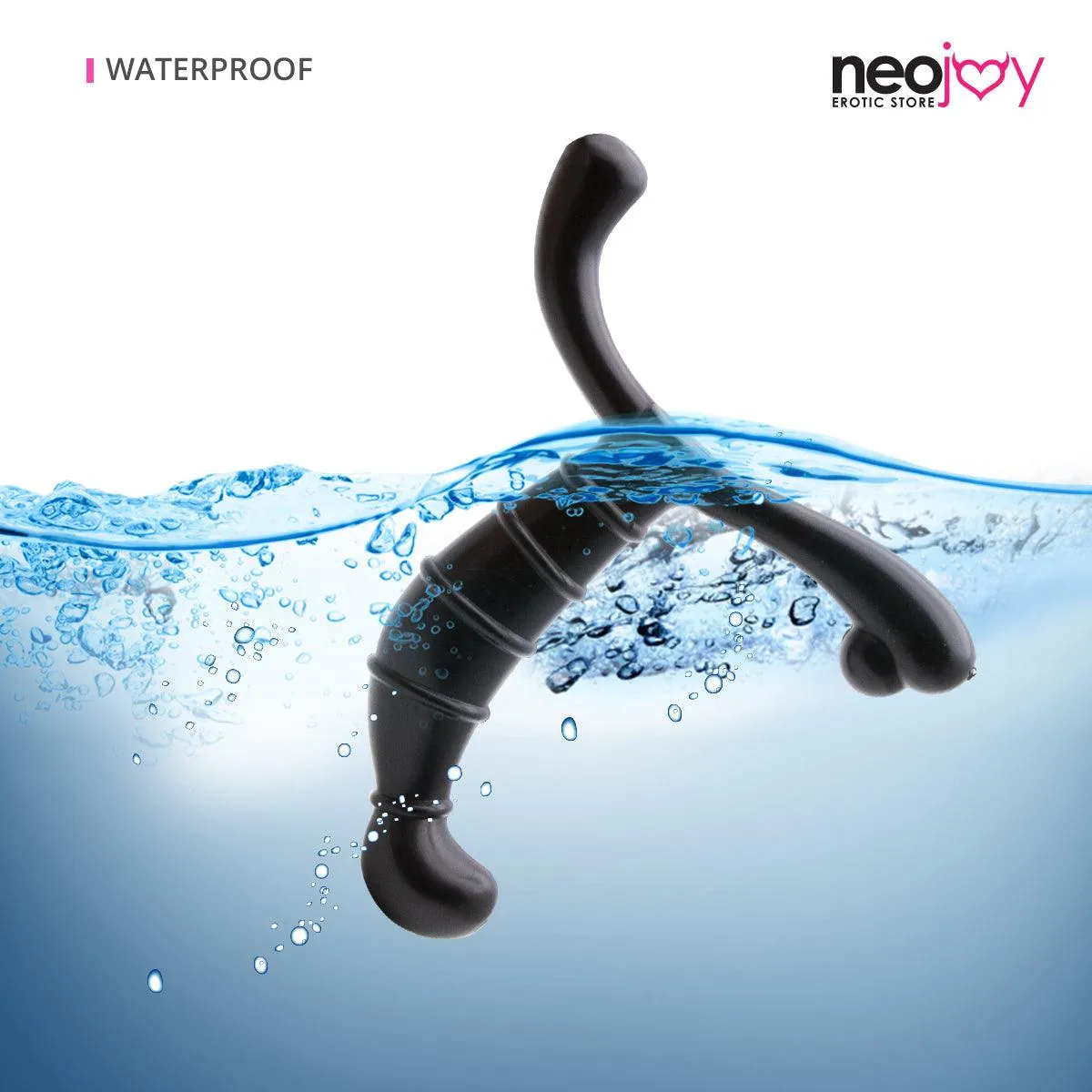Neojoy Prostate Runner Solid Prostate Massager - Anal Sex Toy Perineum Stimulator - G-Spot Penetrator Adult Sex Toy