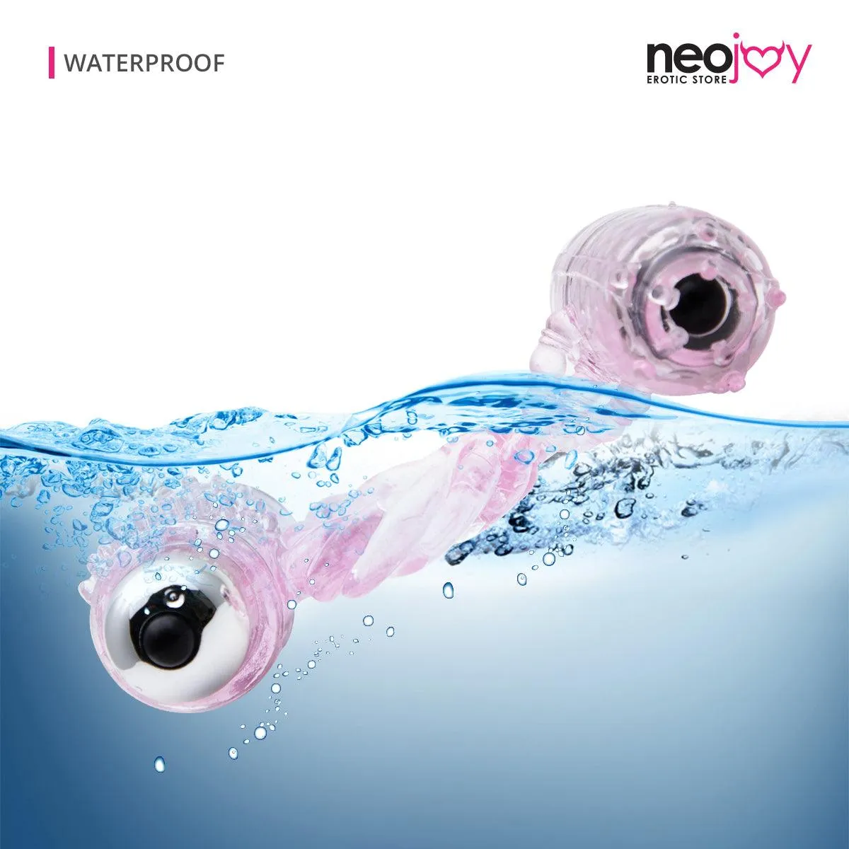 Neojoy Triple Jelly Ring Jelly Cock Ring Erection Enhancer Clitoral Bullet Vibe