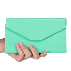 New brand womans bag 2017 Fashion Women Clutch Long Leather Envelope Handbag Bag portefeuille femme Dropshipping