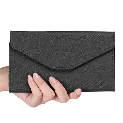 New brand womans bag 2017 Fashion Women Clutch Long Leather Envelope Handbag Bag portefeuille femme Dropshipping
