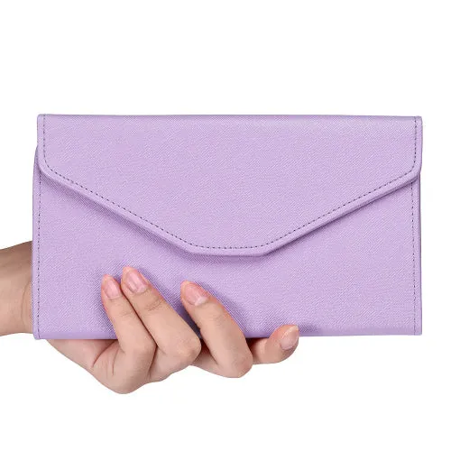 New brand womans bag 2017 Fashion Women Clutch Long Leather Envelope Handbag Bag portefeuille femme Dropshipping
