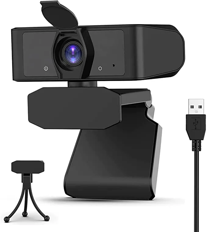 New in box! 2K Webcam with Microphone and AutoFocus Web Camera, USB Web Camera, for Streaming Online Class, Compatible with Zoom/Skype/Facetime/Teams, PC Mac Laptop Desktop