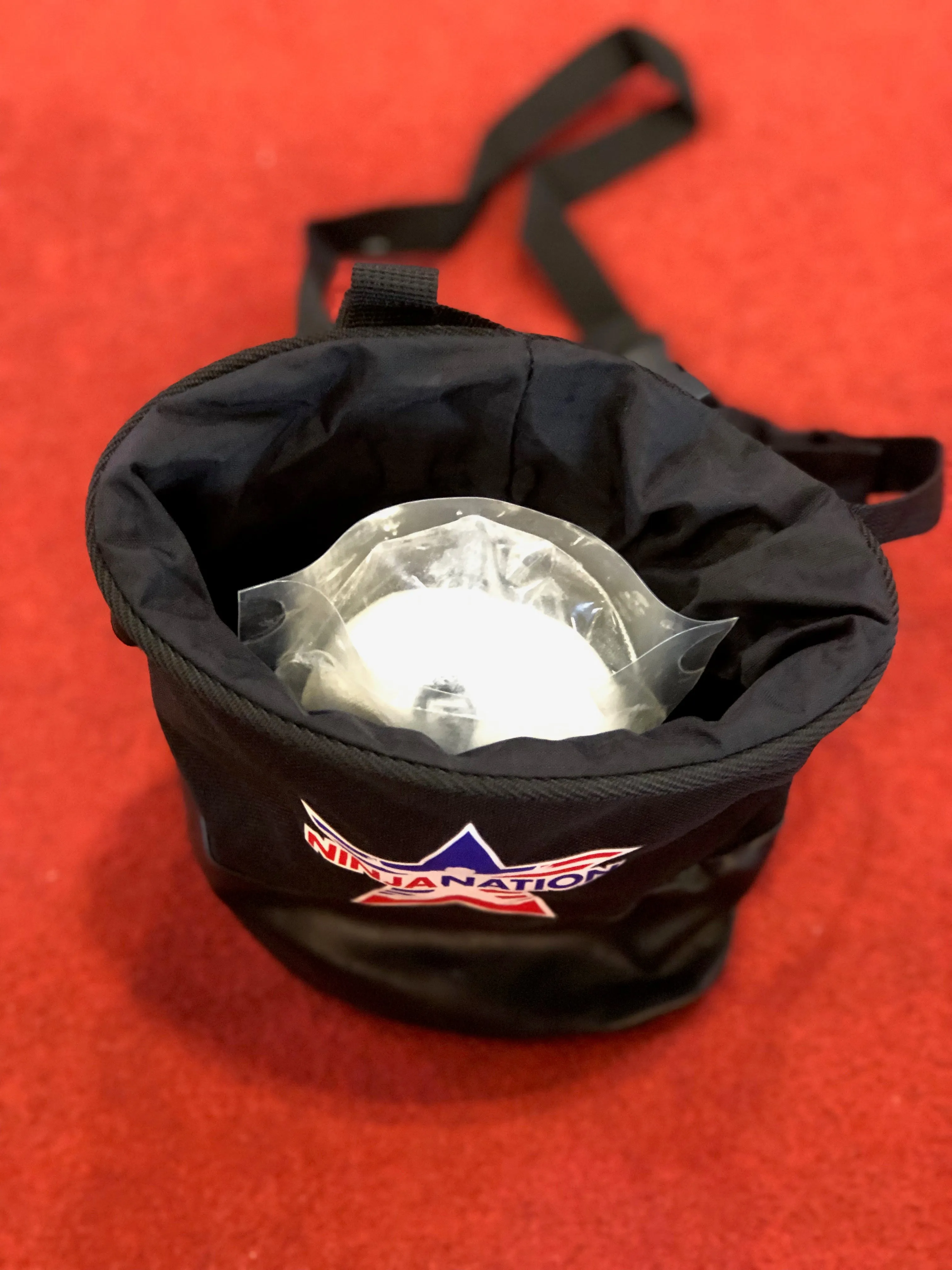Ninja Nation Chalk Bag & Ball of Chalk