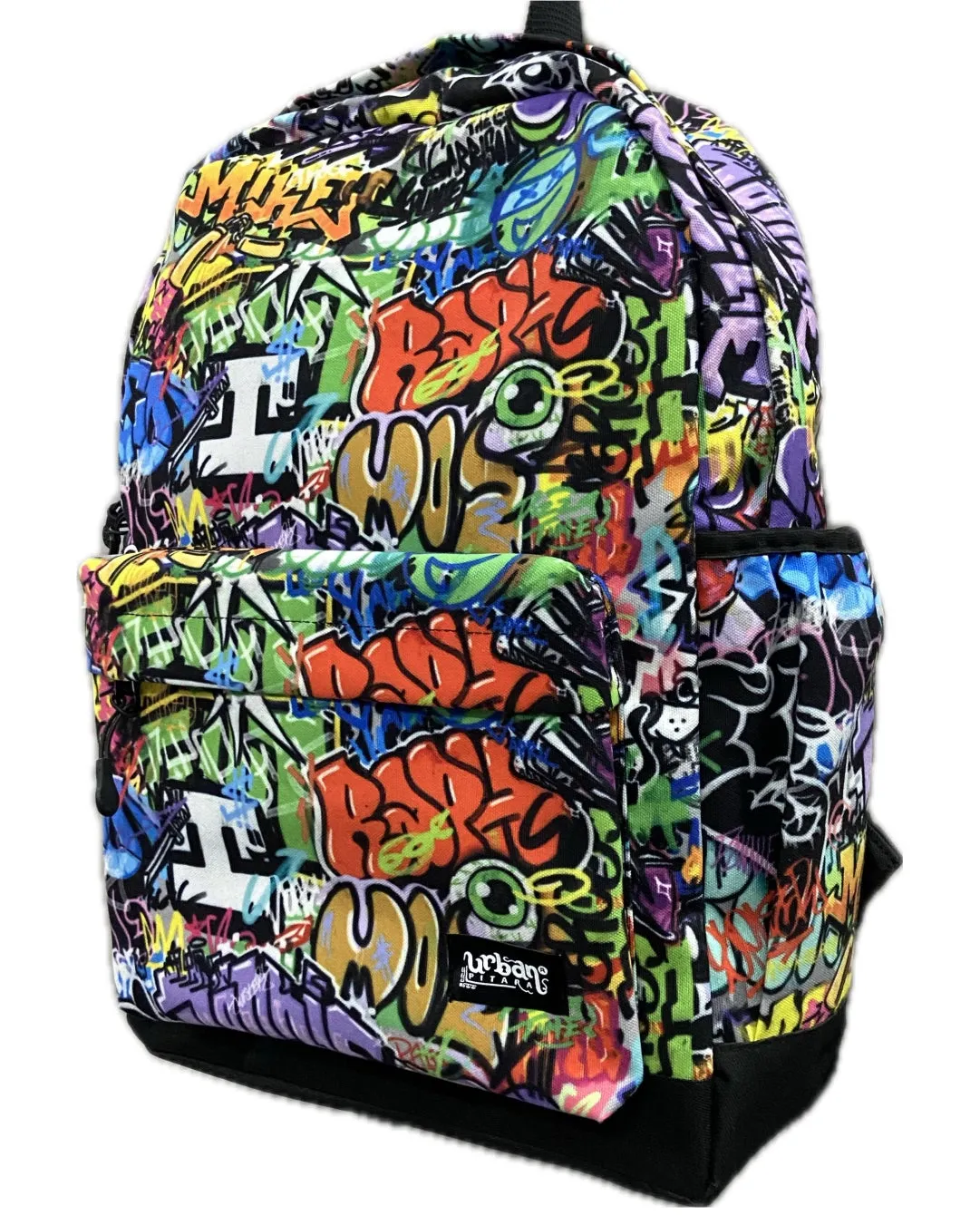 Ninja Turtles Grafitti Canvas Backpack