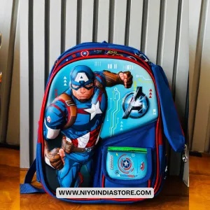 NIYO TOYS Durable Kids 3D Bags - Style Backpack