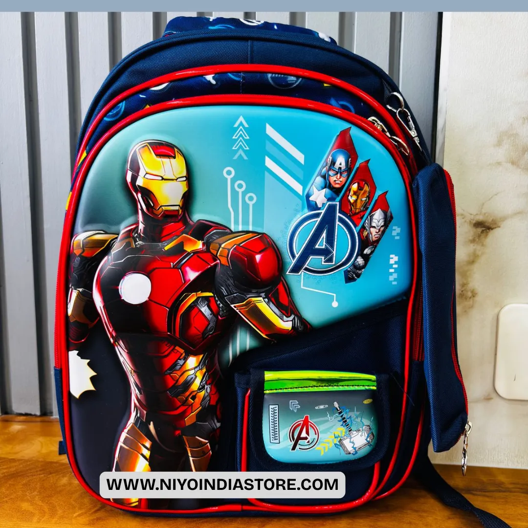 NIYO TOYS Durable Kids 3D Bags - Style Backpack