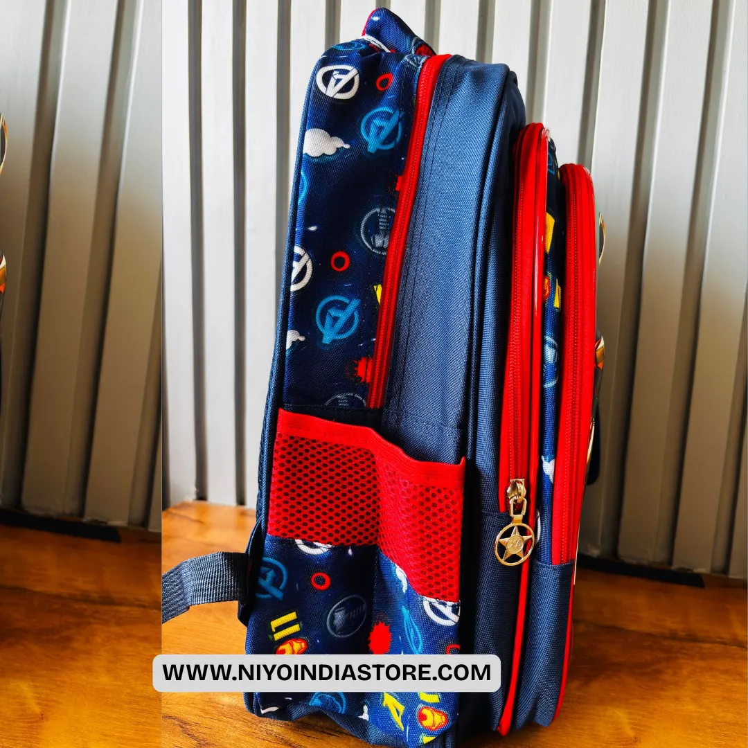 NIYO TOYS Durable Kids 3D Bags - Style Backpack