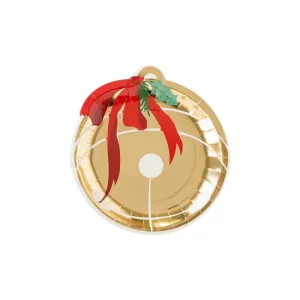 North Pole Bell Shaped Plates