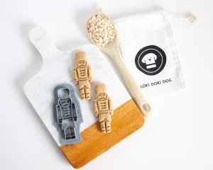 Nutcracker Shaped Dog Biscuit Cookie Cutter