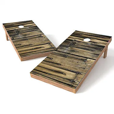 Official Size 2x4 Dark Stain Cornhole Game