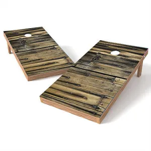 Official Size 2x4 Dark Stain Cornhole Game