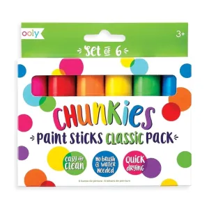 Ooly Chunkies Paint Sticks - Classic pack