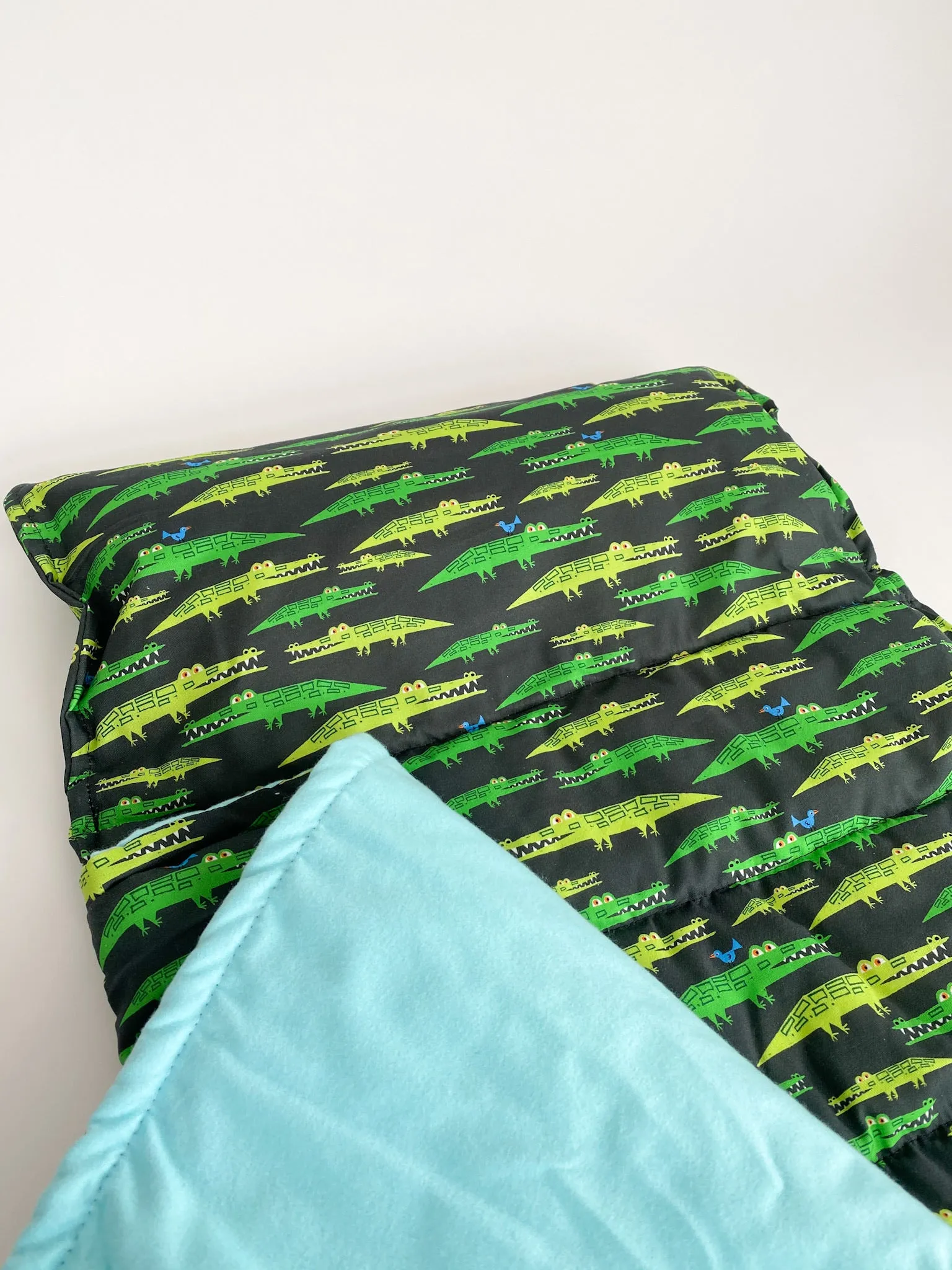 Organic Nap Mat - Alligators