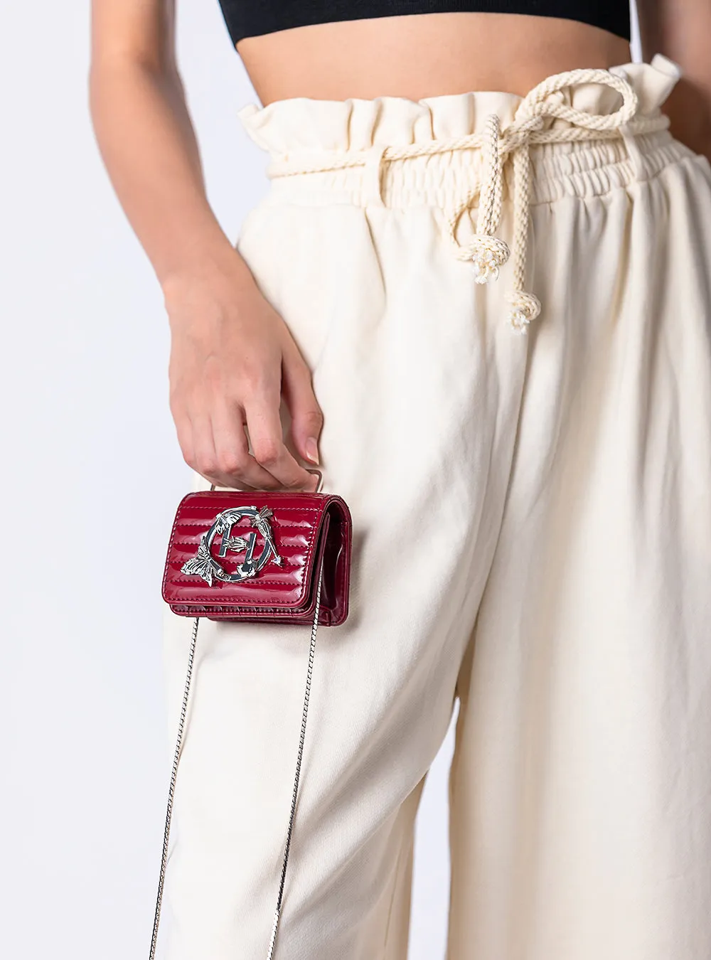 Outhouse   -   Sling Bag The Oh V Furbie - Marilyn Maroon
