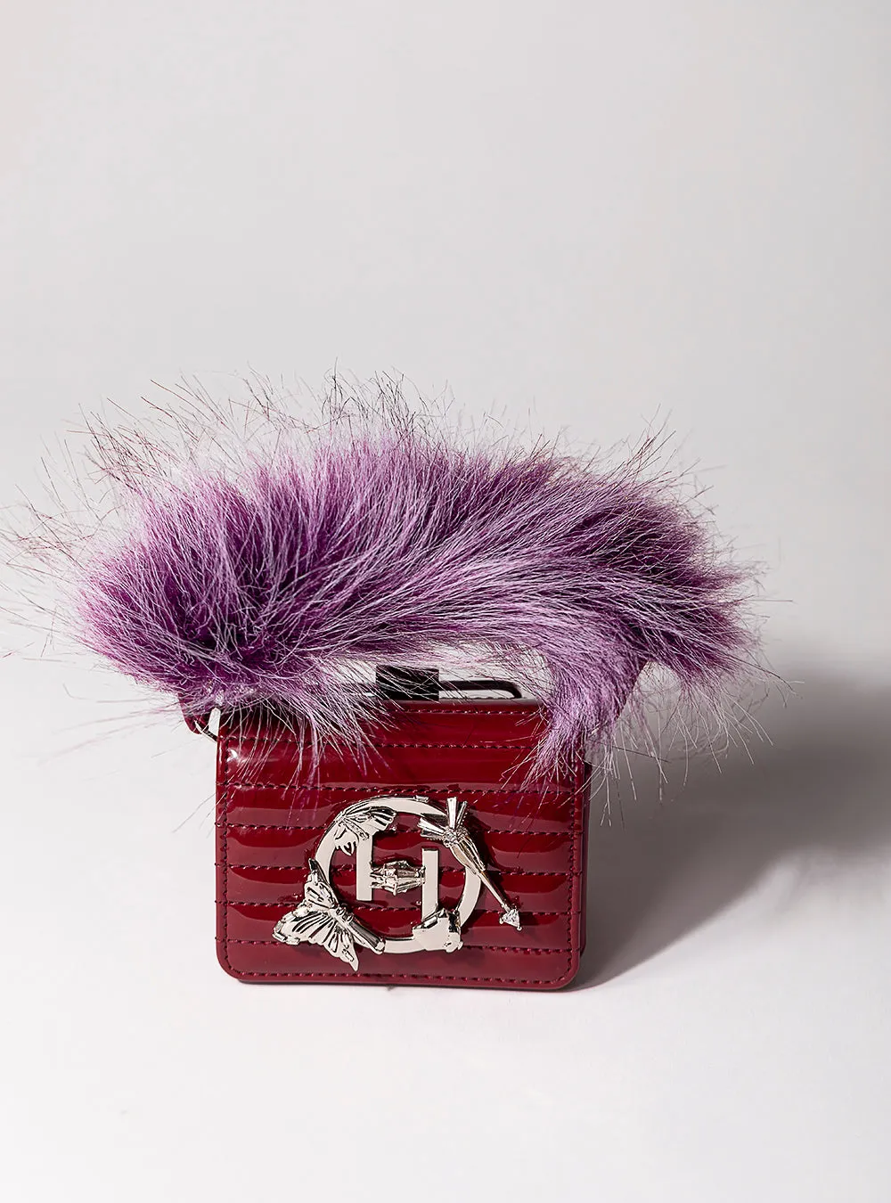 Outhouse   -   Sling Bag The Oh V Furbie - Marilyn Maroon