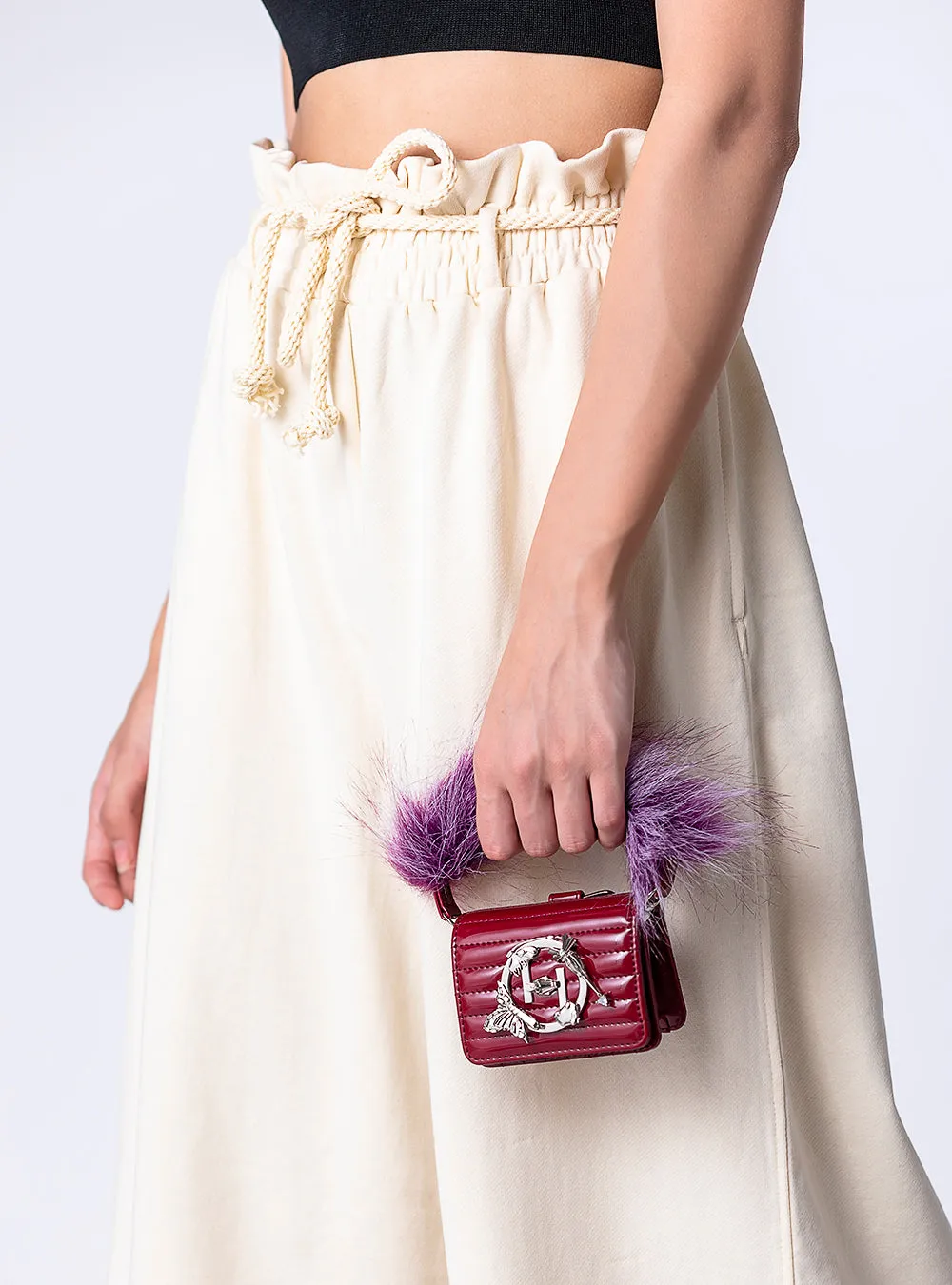 Outhouse   -   Sling Bag The Oh V Furbie - Marilyn Maroon