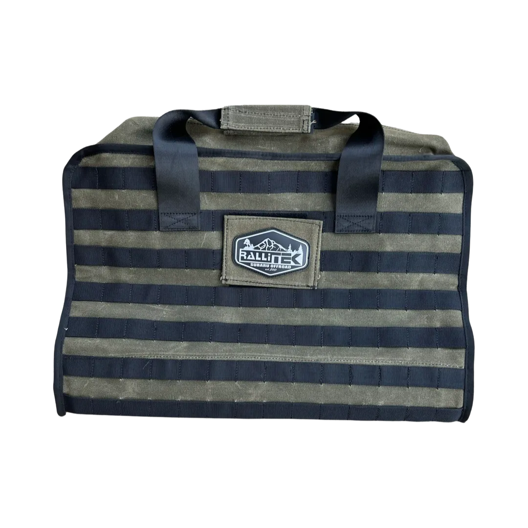Overland Vehicle Systems X RalliTEK Canyon Large Recovery Bag With Handle And Straps - Waxed Canvas
