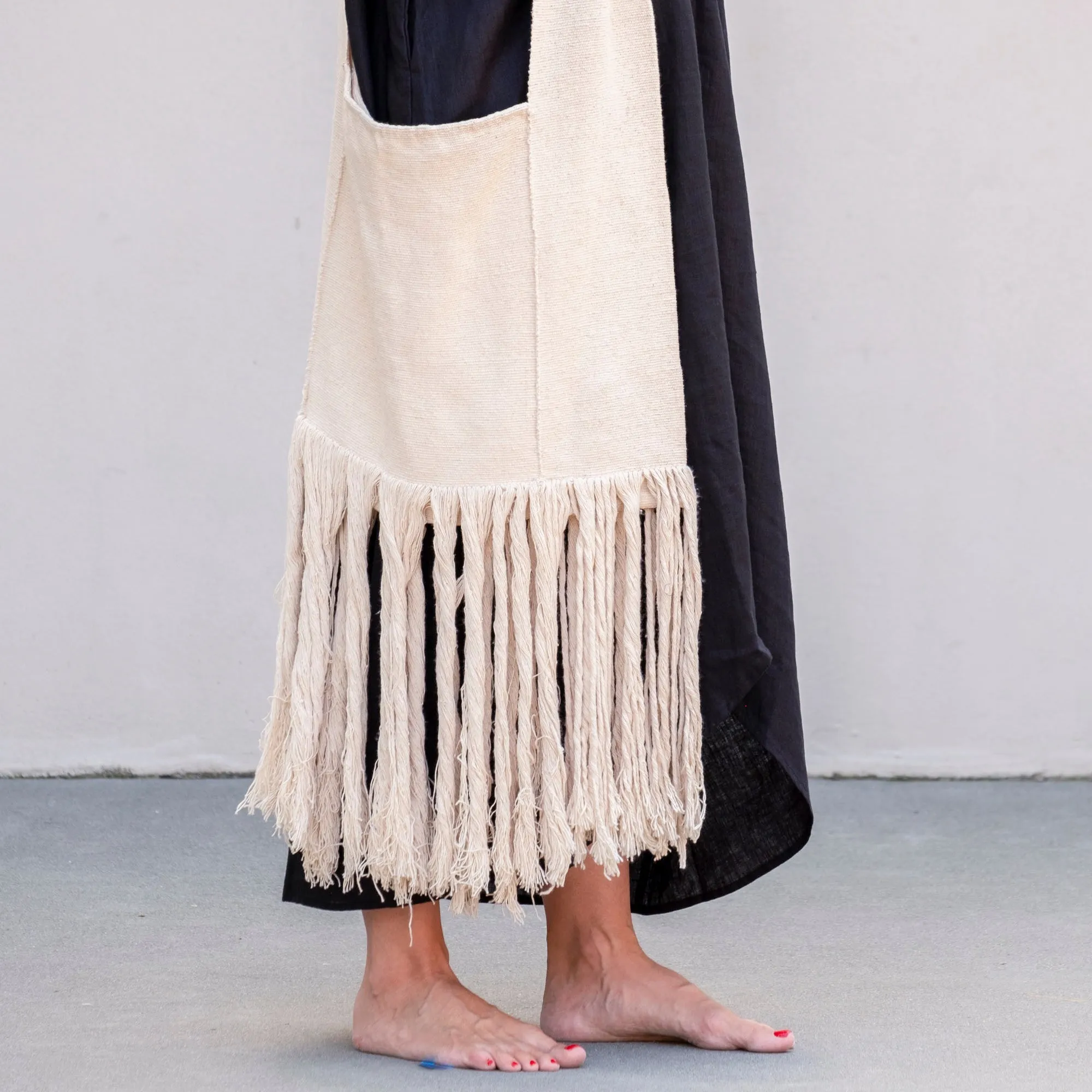 Oversized Cross Body Bag Fringe