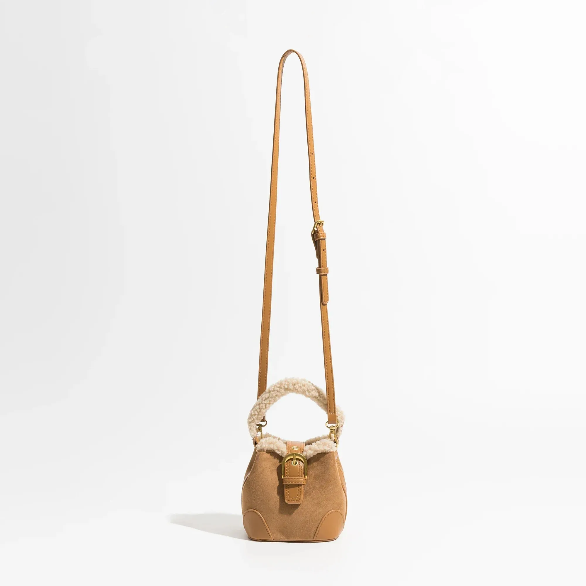 Paige Sherpa Bucket Mini Tote