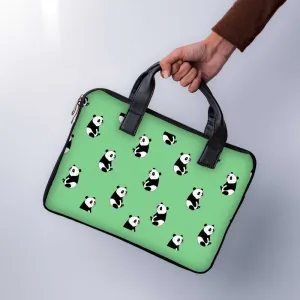 Panda Laptop Sleeve With Handle
