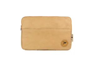PAPERO Laptoptasche 15,6-Zoll aus Kraftpapier ARMADILLO federleicht, wasserfest, vegan, nachhaltig