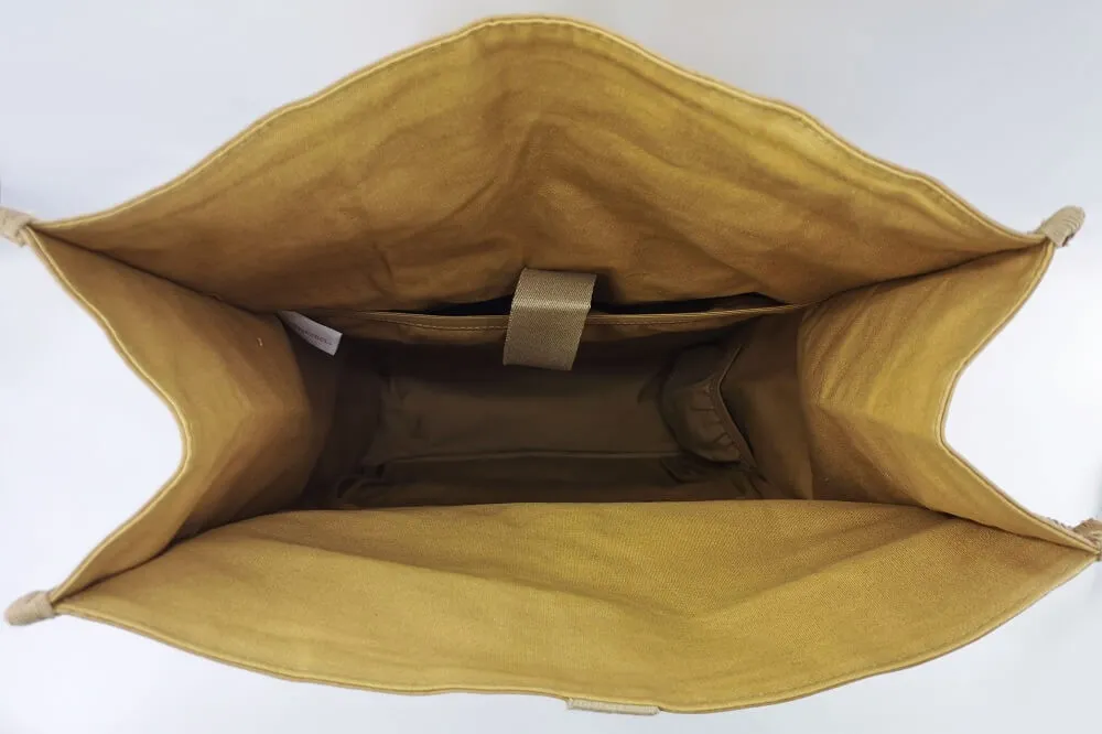 PAPERO Rucksack LIZARD 21 L PRAKTISCH aus waschbarem Kraft Papier leicht, reißfest und wasserfest nachhaltig