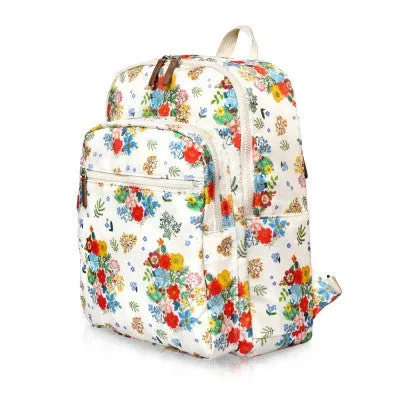Paris Garden Backpack Big Bouquet Navy - Nathalie Lete