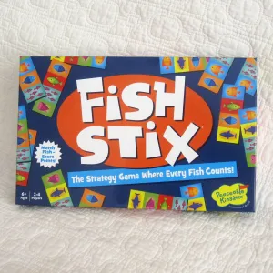 Peaceable Kingdom Fish Stix Matching Game, Ages 5 