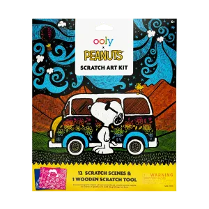 Peanuts Scratch Art Kit