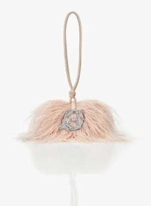 Pearl pink scarlet minivet bag