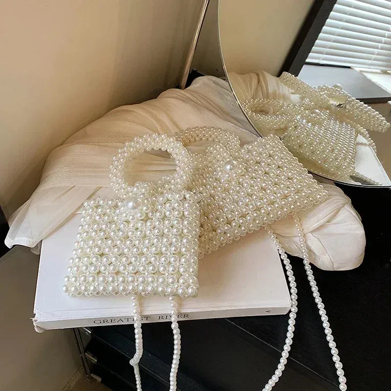 Pearl Square Handbag