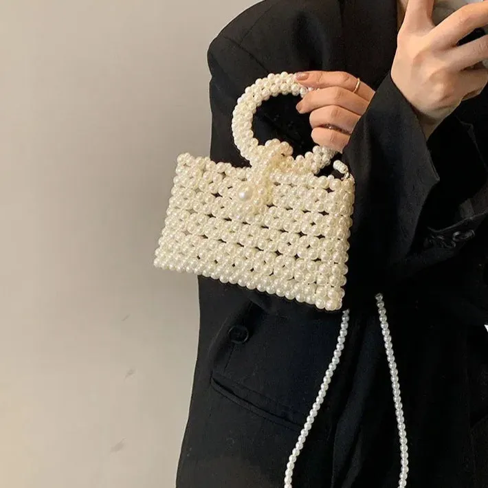 Pearl Square Handbag