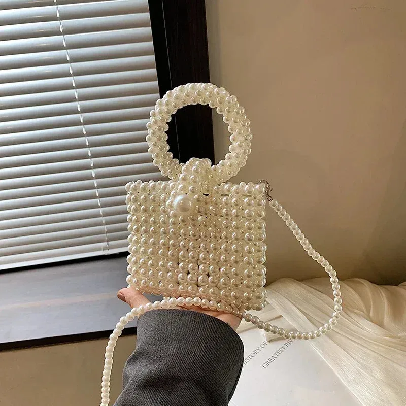 Pearl Square Handbag