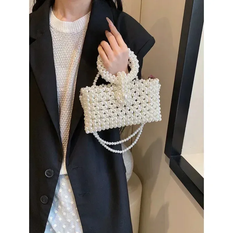 Pearl Square Handbag