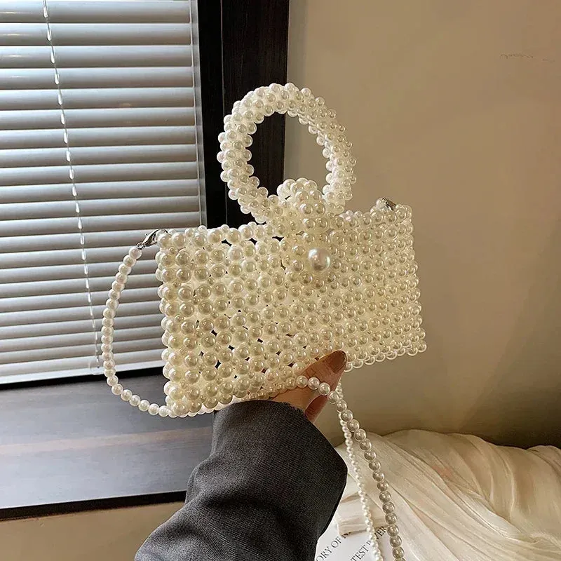 Pearl Square Handbag
