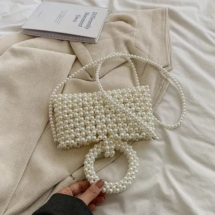 Pearl Square Handbag