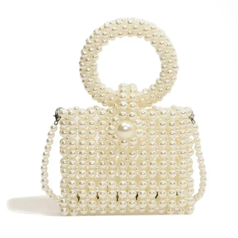 Pearl Square Handbag