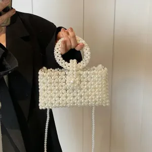 Pearl Square Handbag