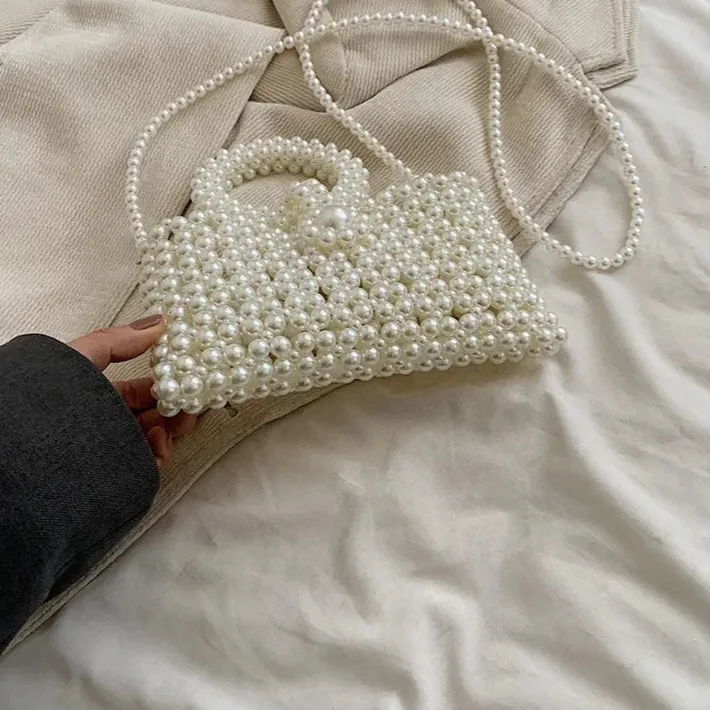 Pearl Square Handbag