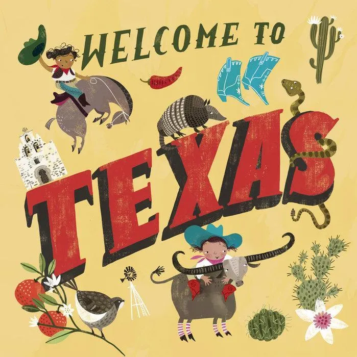 Penguin Random House: Welcome to Texas (Board Book)